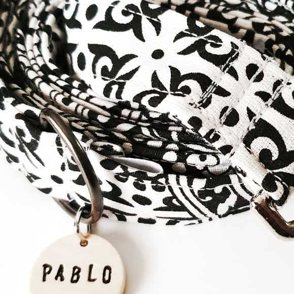 🐶 3 for $15 * Pablo's Cotton Dog Bow Tie & Leash Set - Picture 5 of 6